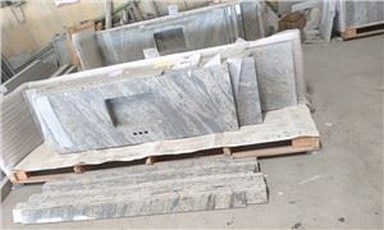 Countertops Gwenithfaen Gwyn Kashmir Newydd